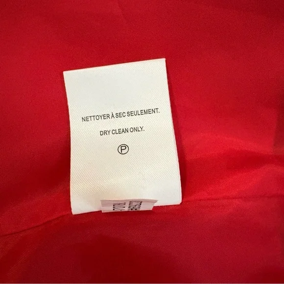 Reitmans Red Blazer Women’s Tailored Career Work Jacket Women’s 14 - Picture 10 of 15